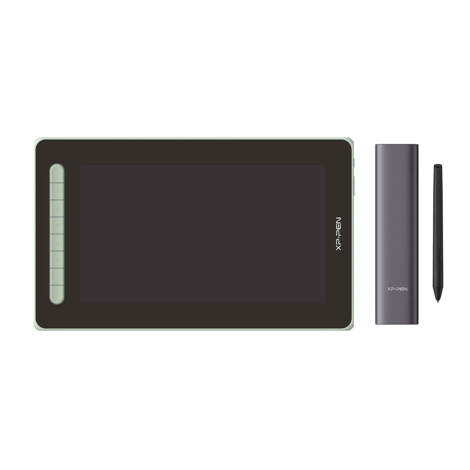 Tableta Grafica Xp-pen Artist 12 2nd Gen Con Pantalla Y Chip Color Verde.