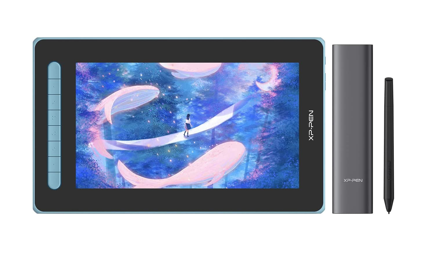 Tableta Grafica Xp-pen Artist 12 2nd Gen Con Pantalla Y Chip Color Azul