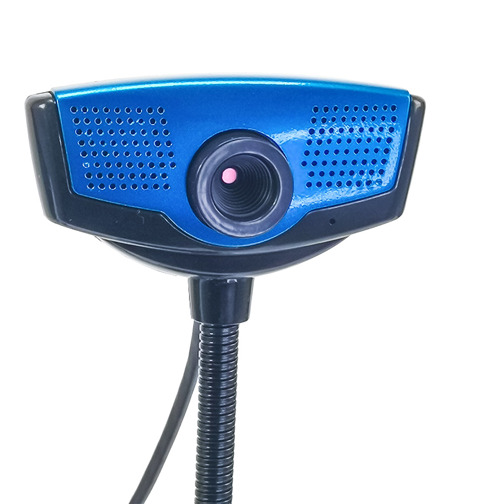 Camara Web Usb Alámbrica con Micrófono y Pedestal / Master / MC-WEBCAM