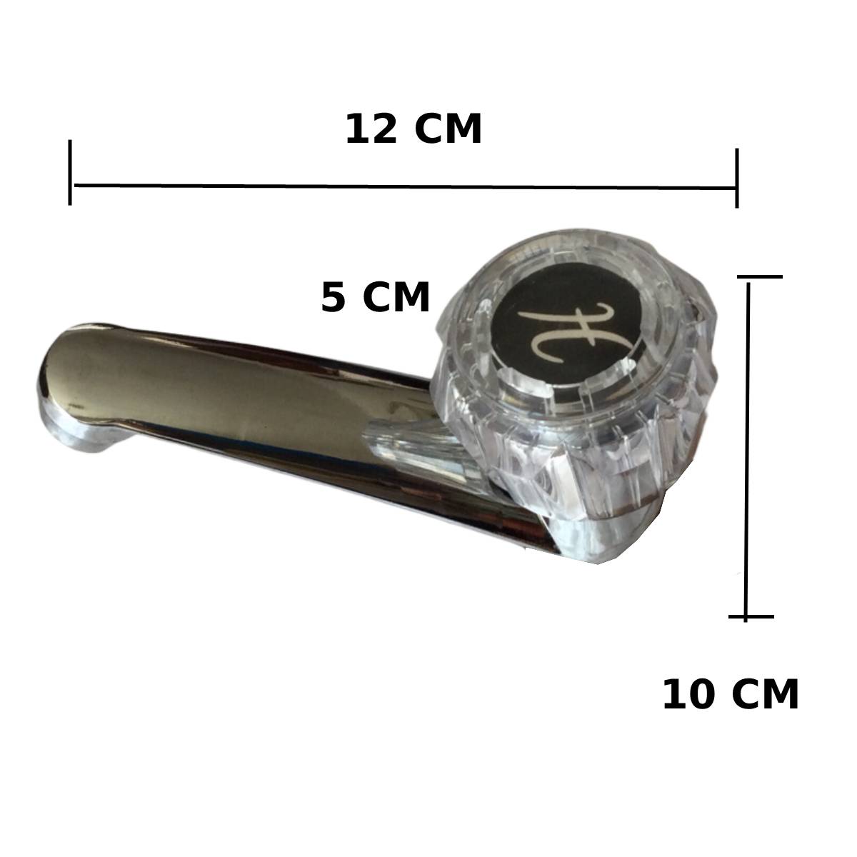 Juego Llave Individual De Acero Para Lavabo Maneral Hot/Cold