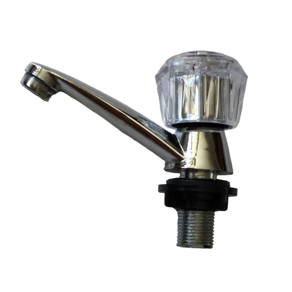 Juego Llave Individual De Acero Para Lavabo Maneral Hot/Cold