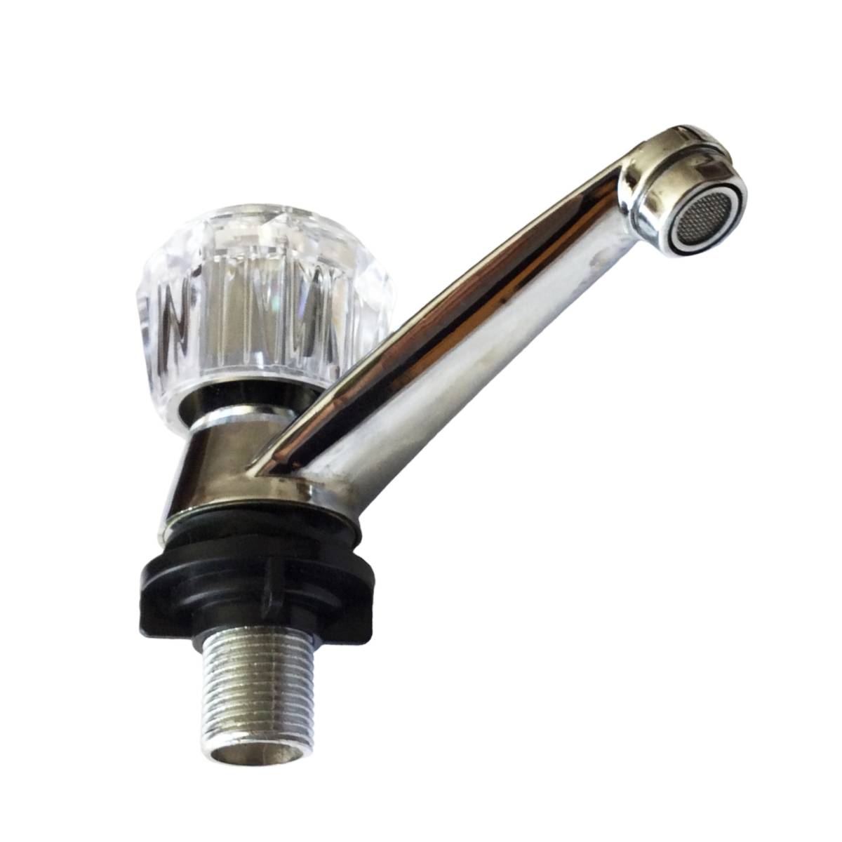 Juego Llave Individual De Acero Para Lavabo Maneral Hot/Cold