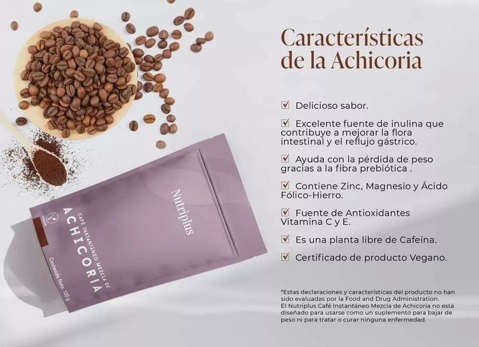 Café Instantáneo Mezcla Con Achicoria- Nutriplus Farmasi 100g