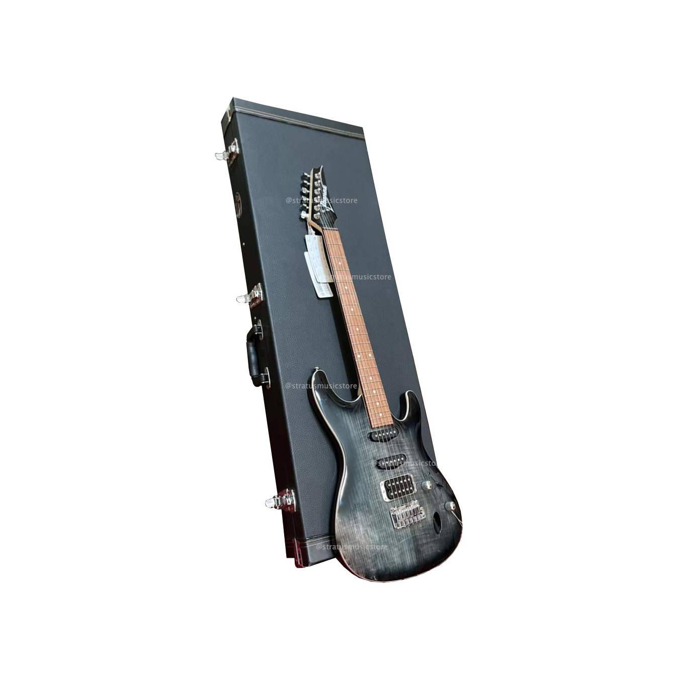 Guitarra Eléctrica Ibanez SA260FM y Estuche Ortega Rectangular 
