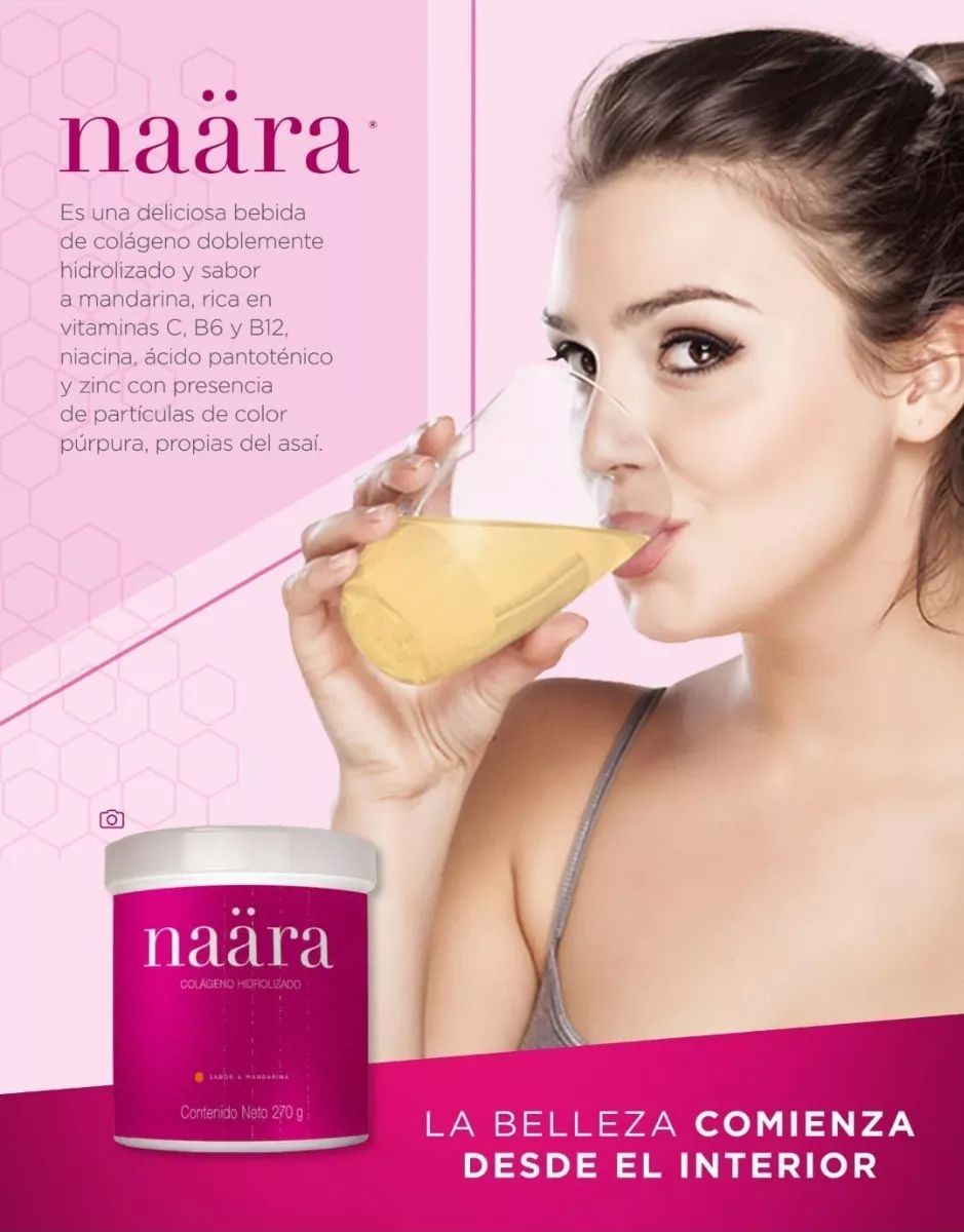 Colágeno Doble Hidrolizado 1 Naara Original 270g