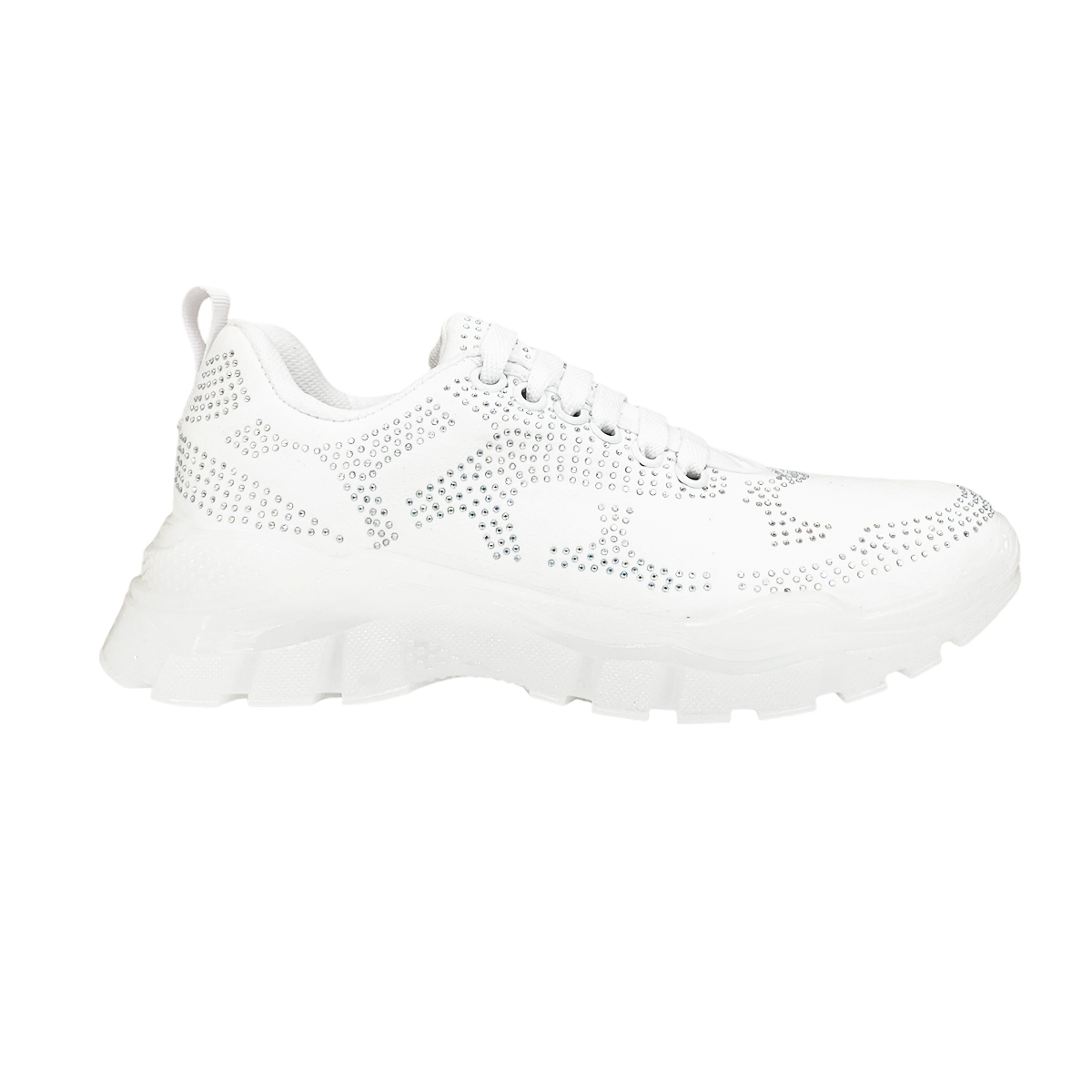 Tenis Blancos De Plataforma Mujer Zizu Moda Juvenil