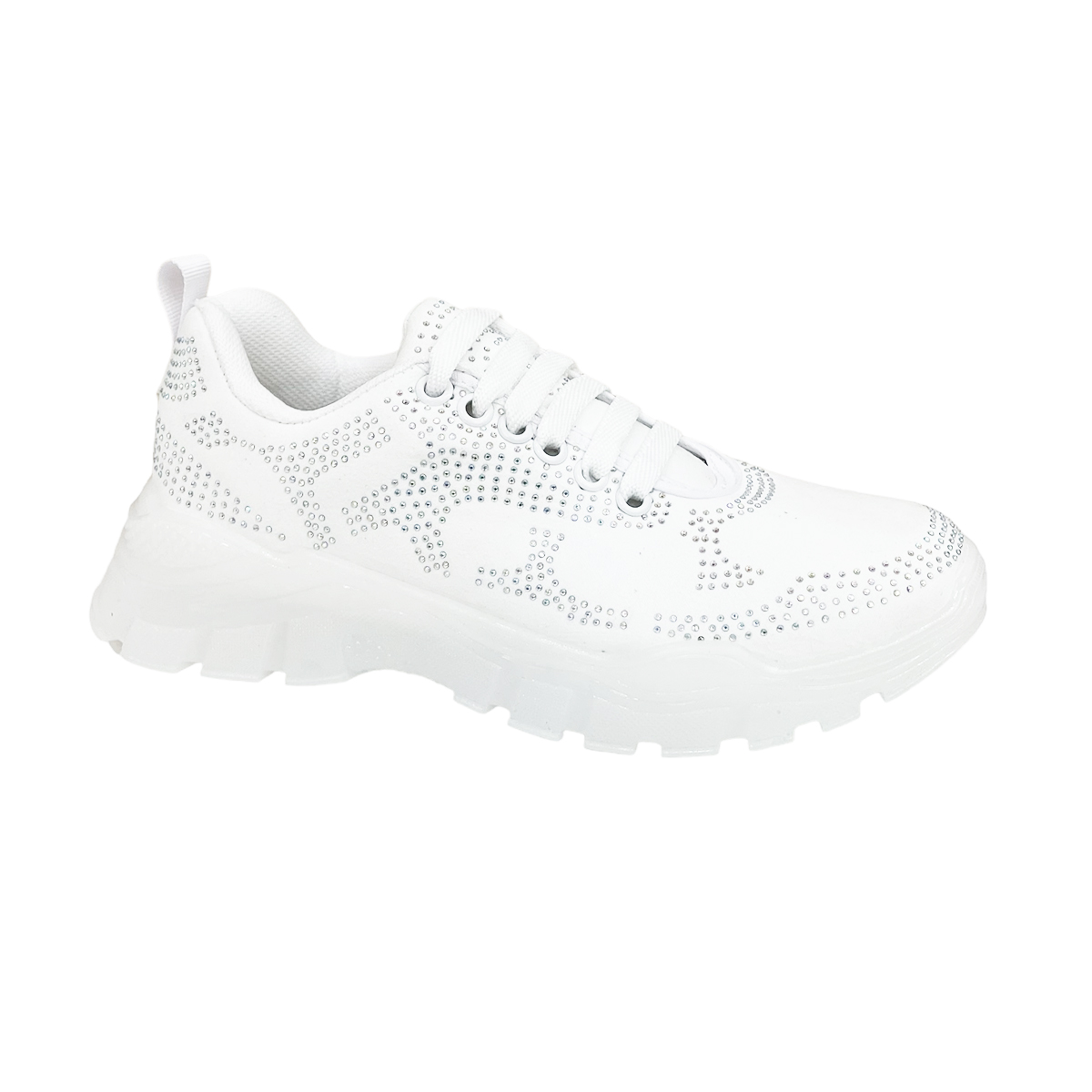 Tenis Blancos De Plataforma Mujer Zizu Moda Juvenil