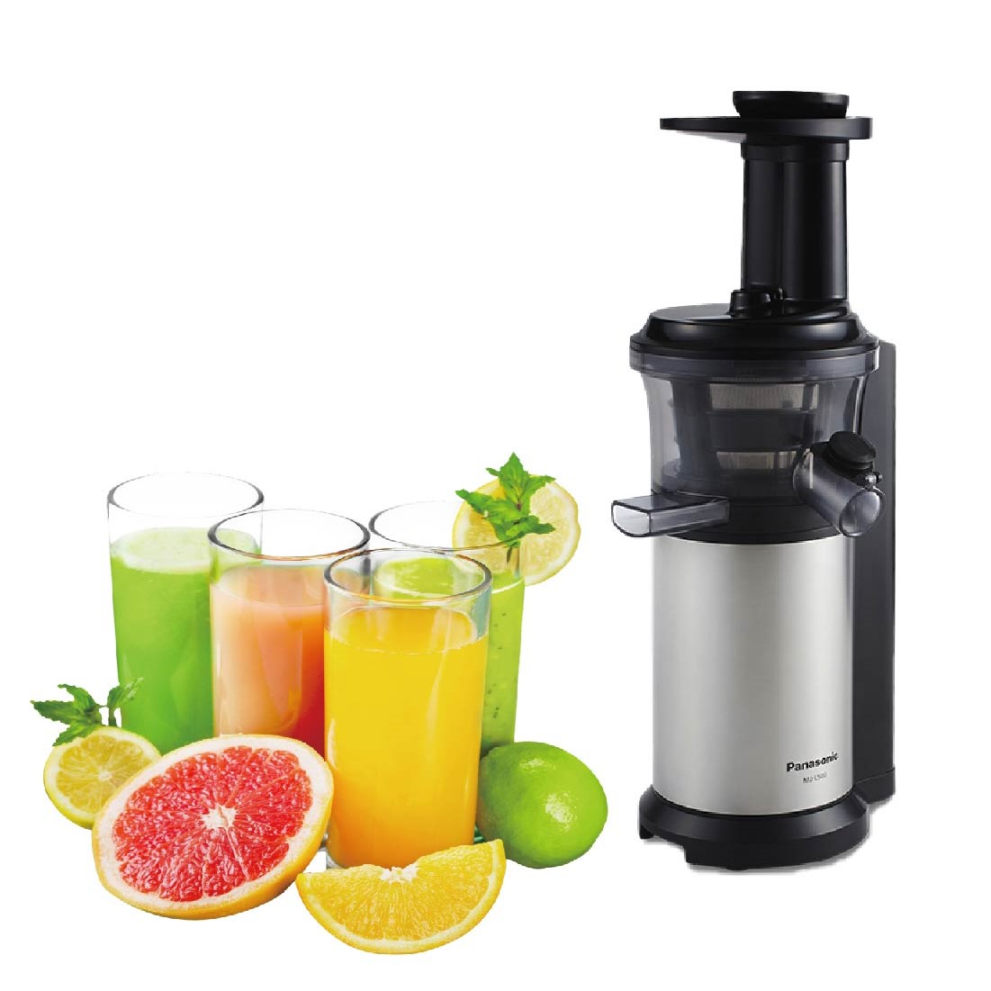 EXTRACTOR PANASONIC DE JUGOS COMPRESA MODELO MJ-L500SZA