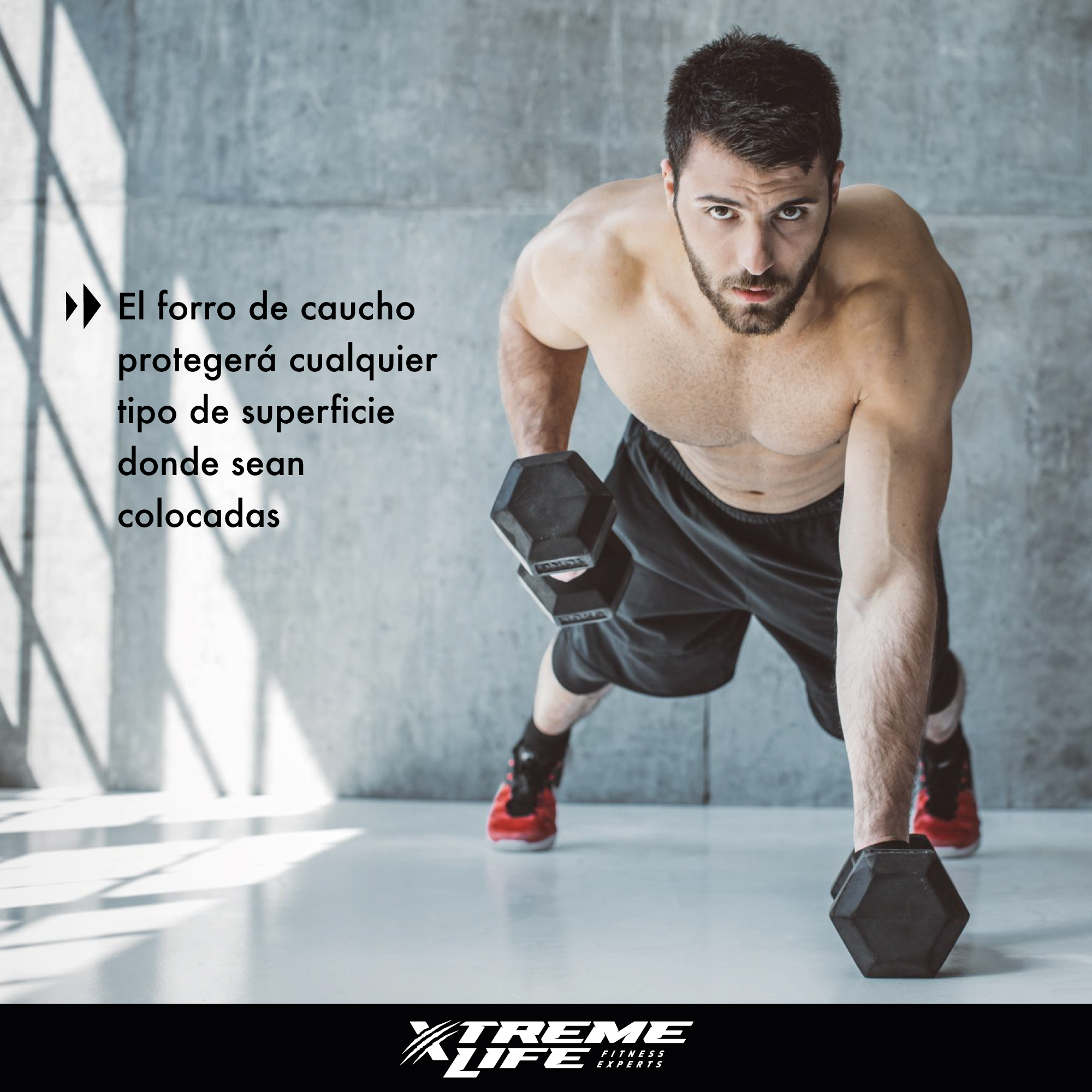 Con Mancuernas Hexagonales Rutina Crossfit Mancuernas Kit