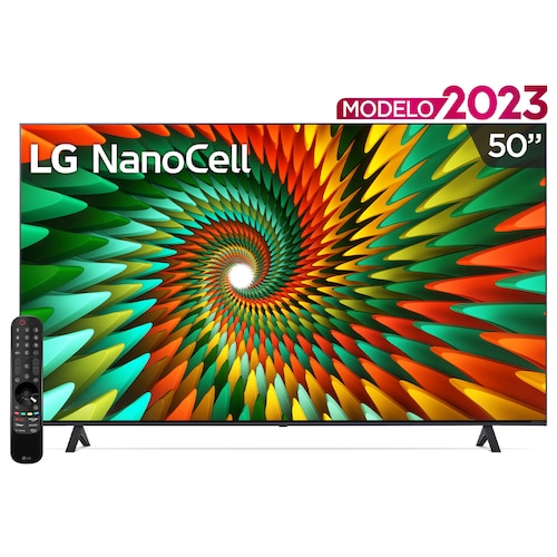 Pantalla LG 50" NanoCell 4K SMART TV con ThinQ AI 50NANO77SRA