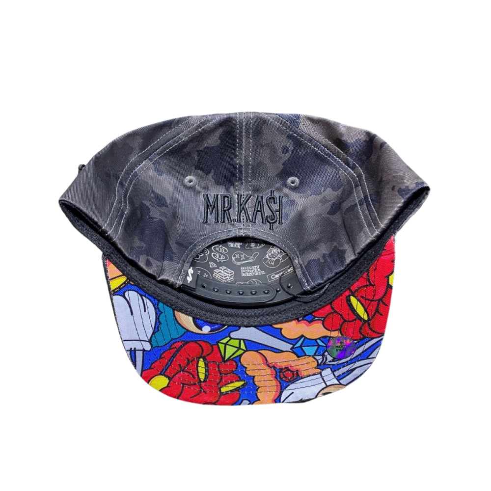 Gorra Snapback Mr. Kash Krusty camuflaje MKKC01