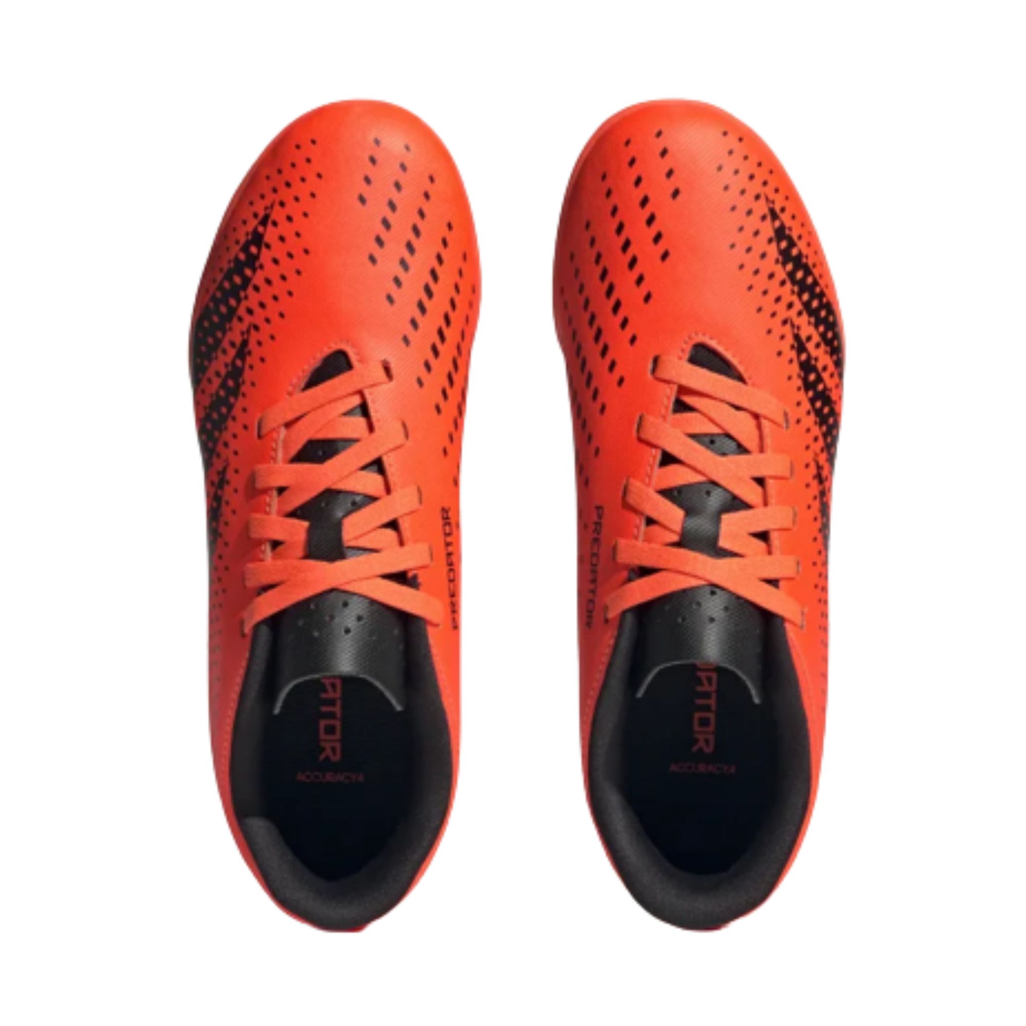Tenis Adidas Predator Accuracy.4 TF J Fútbol Rápido Naranja Junior Originales GW7086