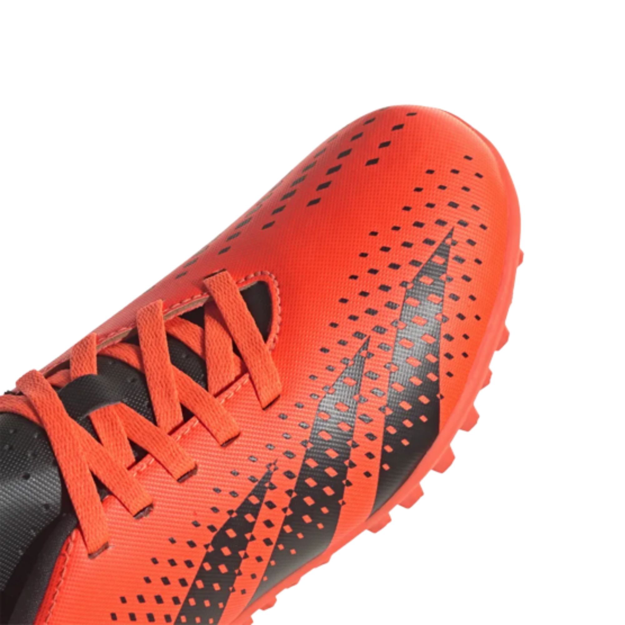 Tenis Adidas Predator Accuracy.4 TF J Fútbol Rápido Naranja Junior Originales GW7086