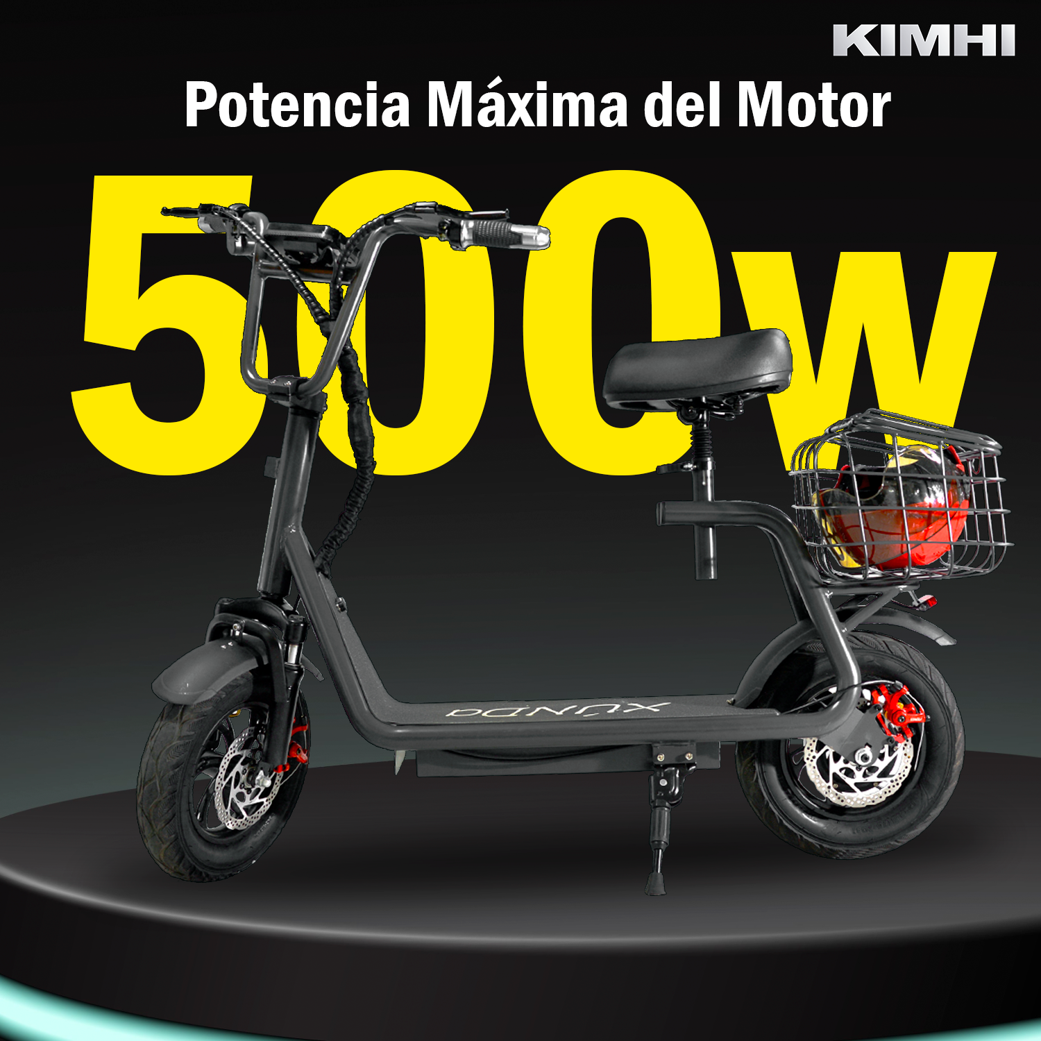 Moto Bicicleta eléctrica motor 45km/hr Potencia 500w Con Batería Recargable