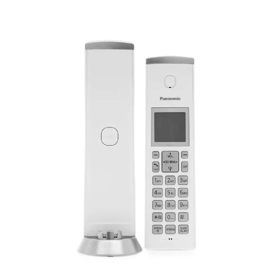 TELEFONO BLANCO PANASONIC DISEÑO ESTIL.