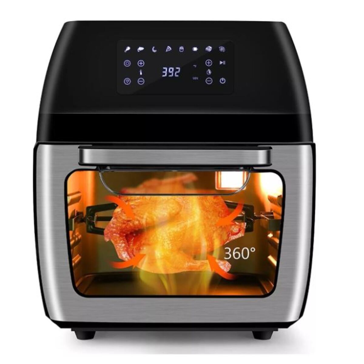 Horno Air Fryer Kit Cook Freidora De Aire No Aceite 12.7 Qt