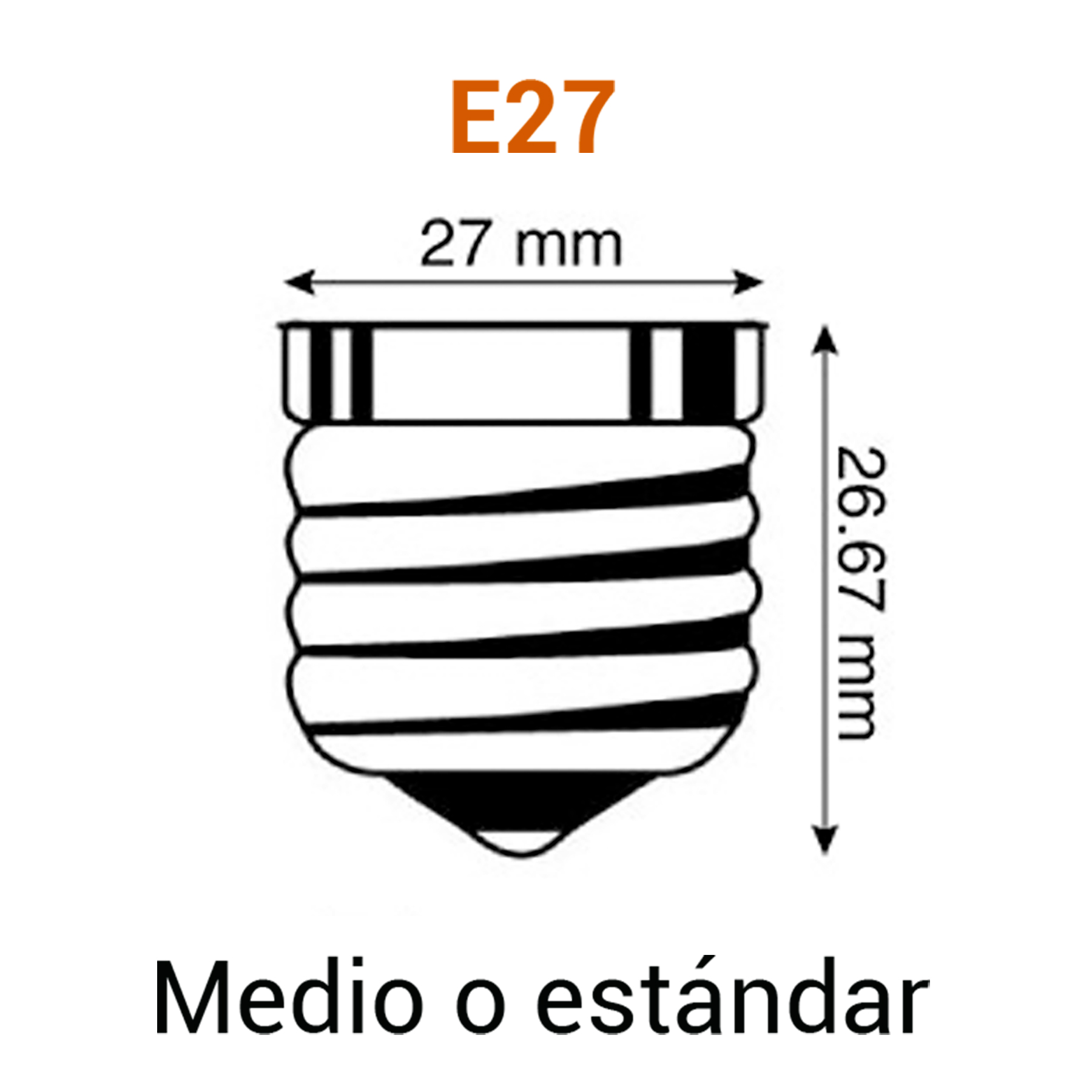 Foco LED Essential 12W E27 Luz Blanca