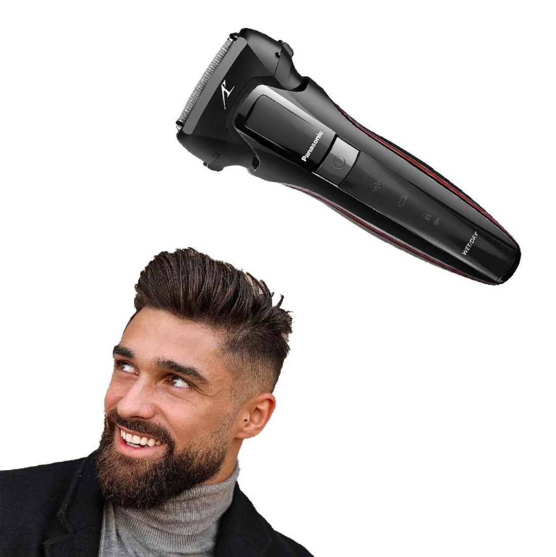 AFEITADORA PANASONIC HIBRIDA 3 EN 1