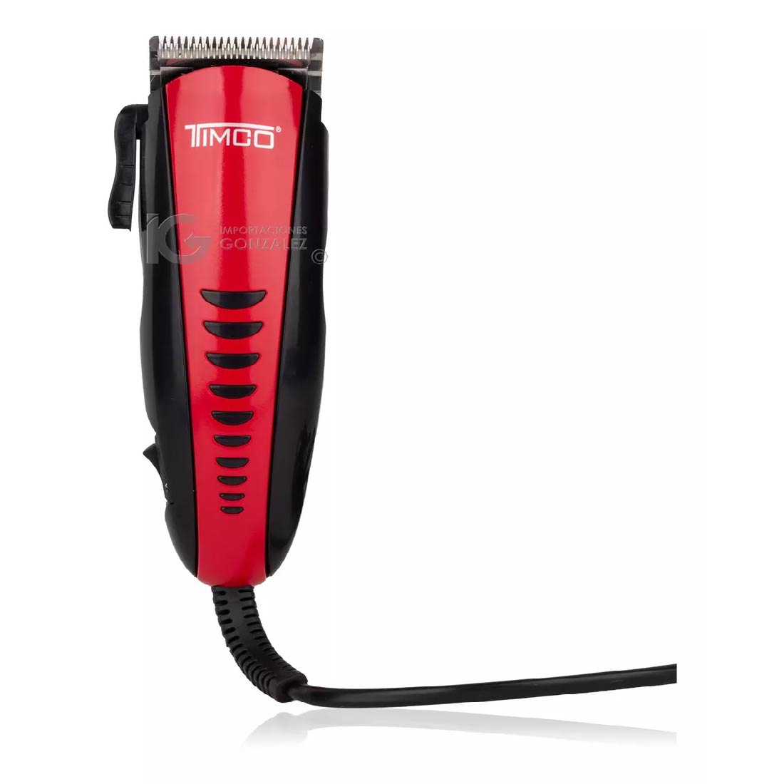 RECORTADORA DE CABELLO KIT DOMESTICO ROJO TIMCO