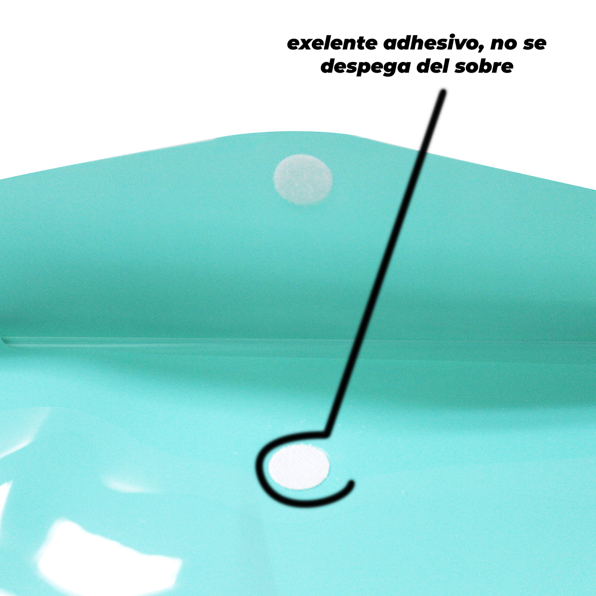 Sobre de plástico horizontal con cierre adhesivo, semi transparente, tamaño carta cierre velcro, colores flúor, para archivar, clasificar y llevar a la escuela, oficina o universidad.