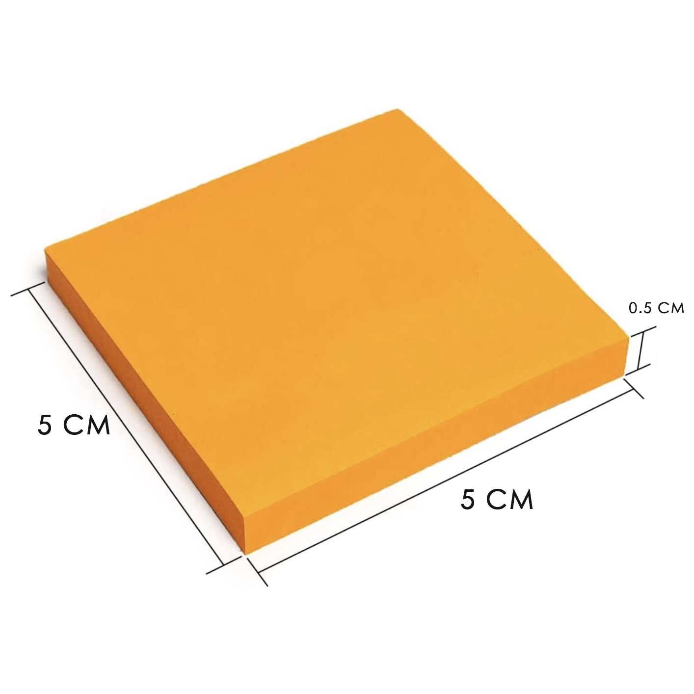 Notas Adhesivas Removibles Chica,Posits de Colores, Pack de 5 Bloc de Notas 50 x 50 mm para Recordatorios, escuela, oficina trabajo total 250 hojas