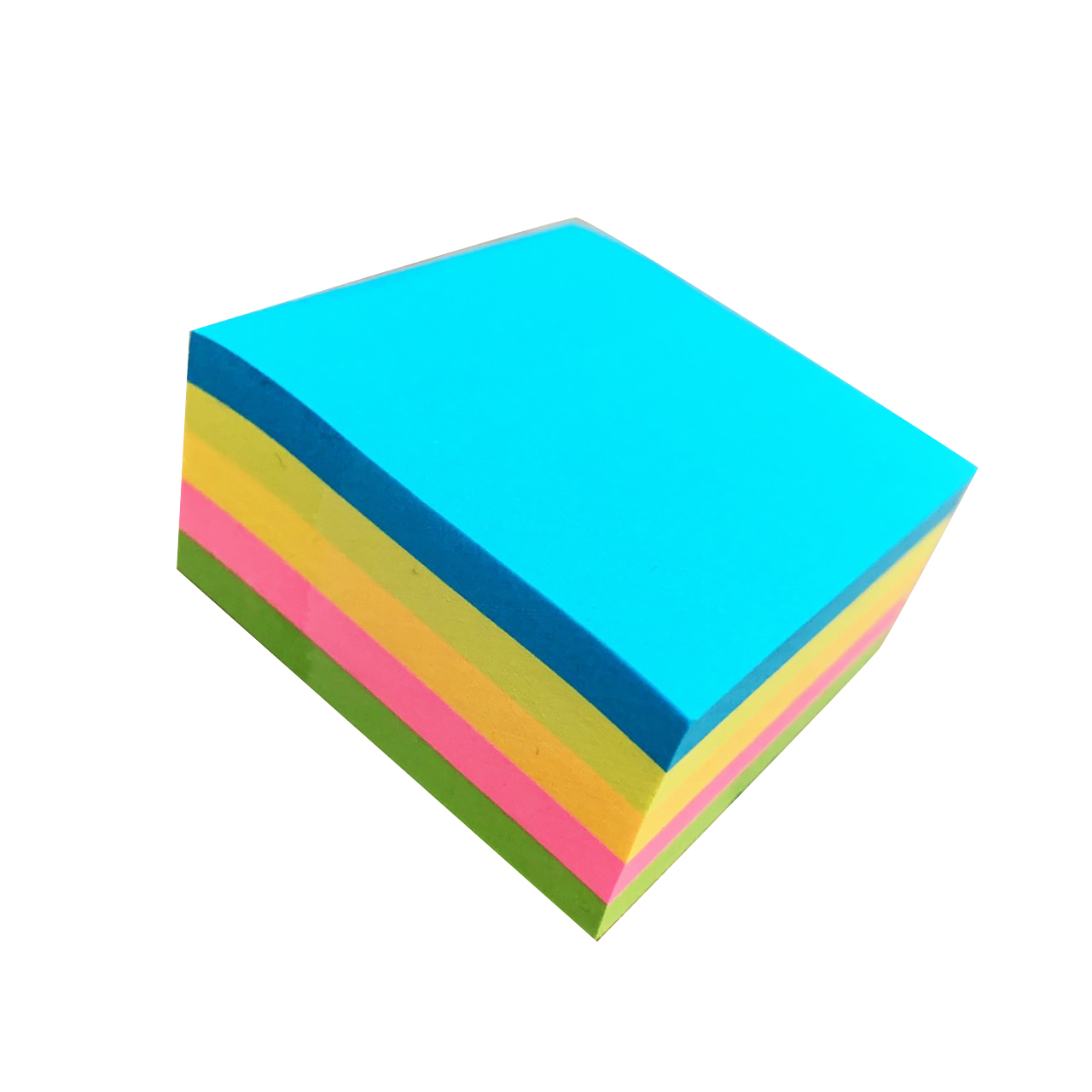 Notas Adhesivas Removibles Chica,Posits de Colores, Pack de 5 Bloc de Notas 50 x 50 mm para Recordatorios, escuela, oficina trabajo total 250 hojas