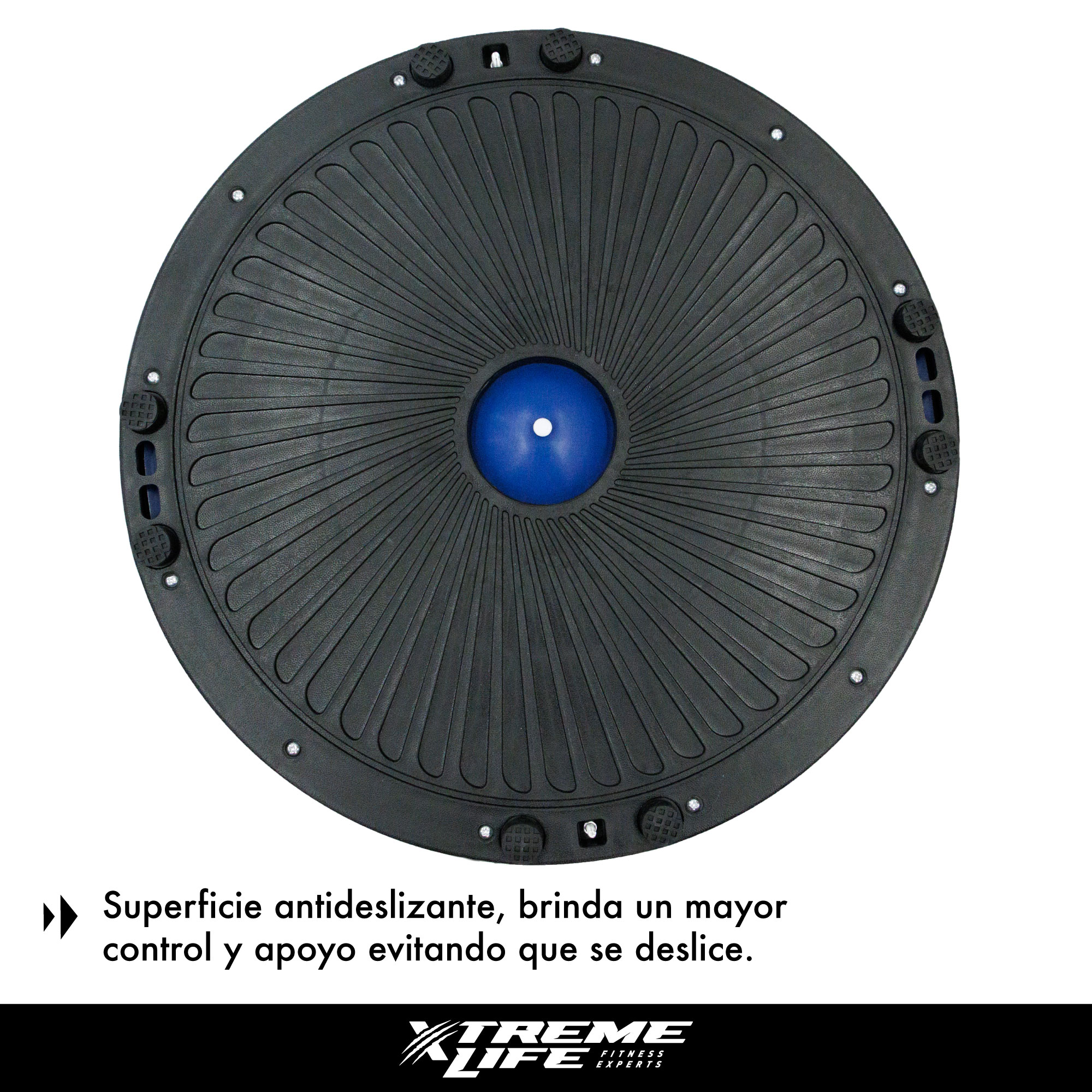 Bosu Ball 70cm Pelota De Equilibrio Ligas De Resistencia Azul GD