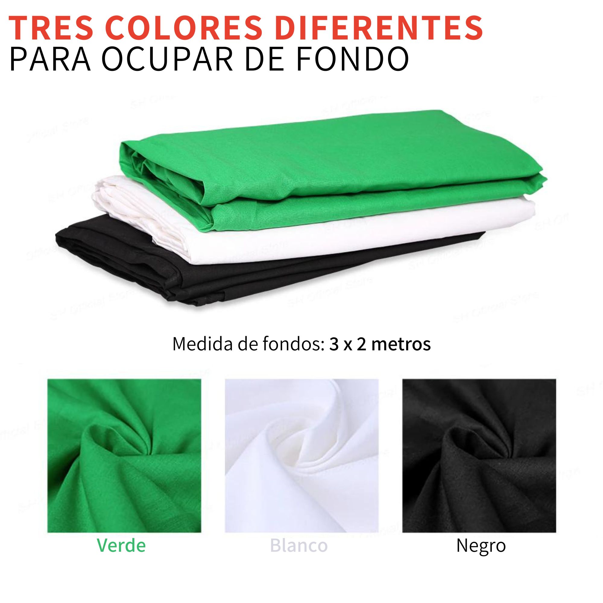 Kit De Iluminación Estudio Fotográfico Profesional Ciclorama