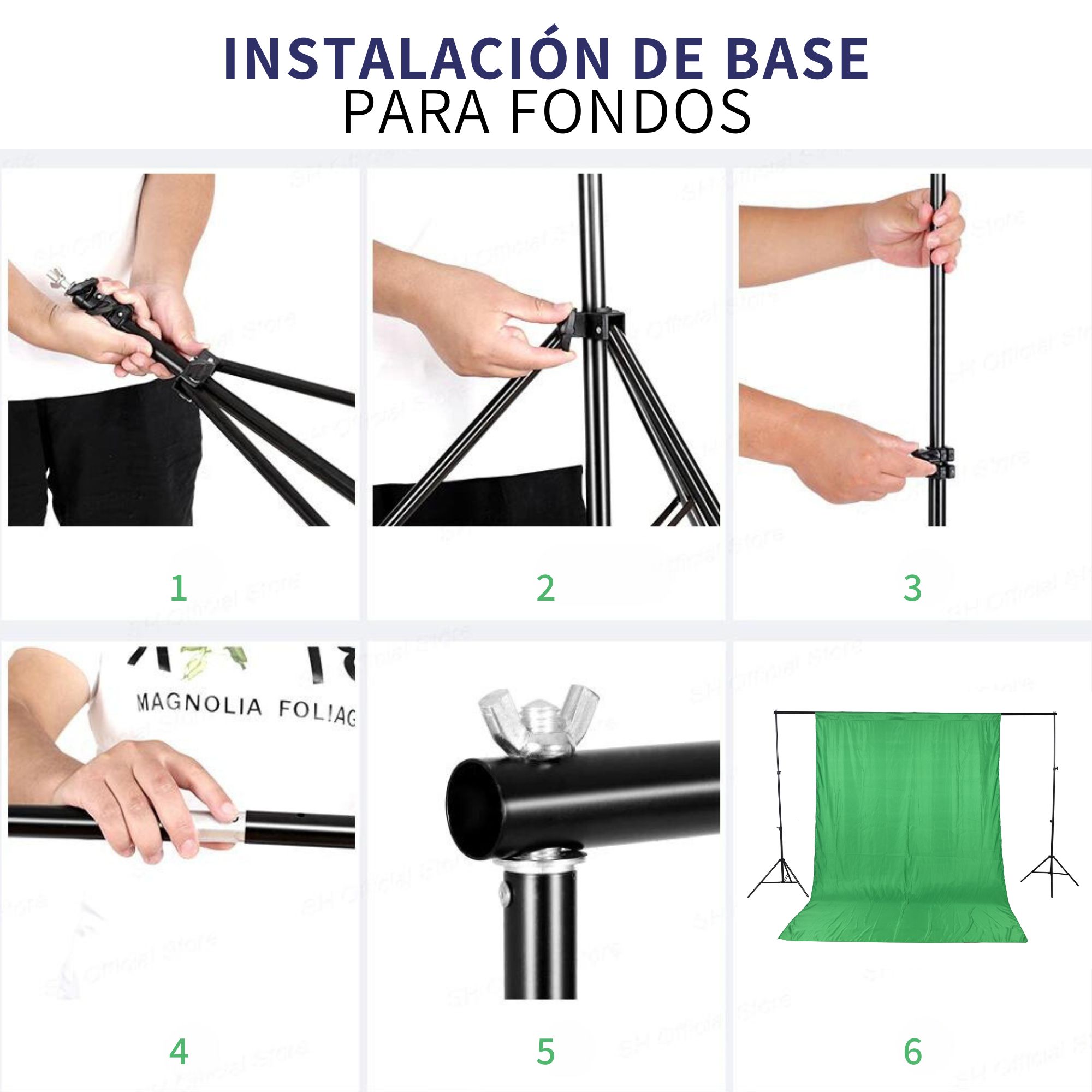 Kit De Iluminación Estudio Fotográfico Profesional Ciclorama