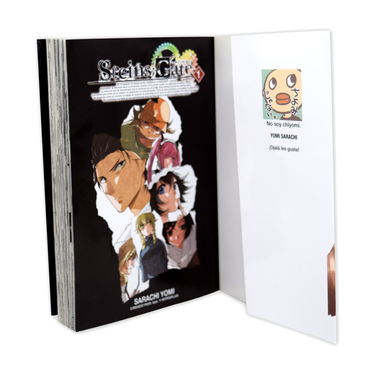 STEINS GATE 1 EDITORIAL KAMITE MANGA AVENTURA