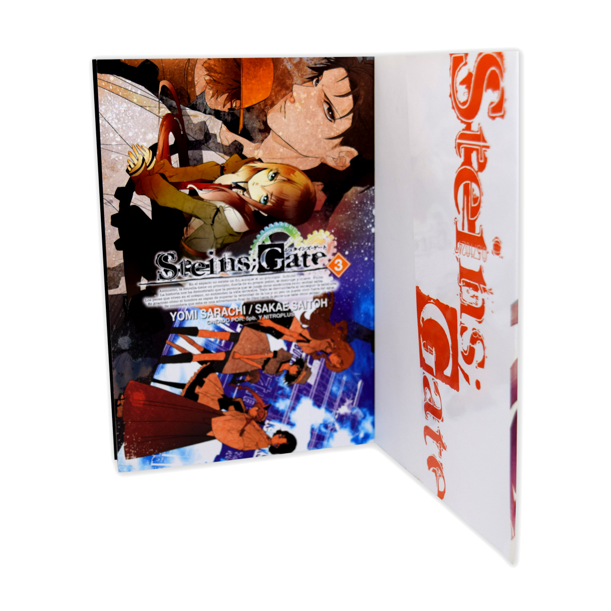 STEINS GATE 3 EDITORIAL KAMITE MANGA AVENTURA
