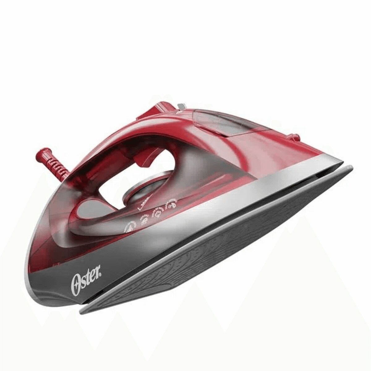 PLANCHA DE VAPOR SUELA CERAMICA ROJO OSTER