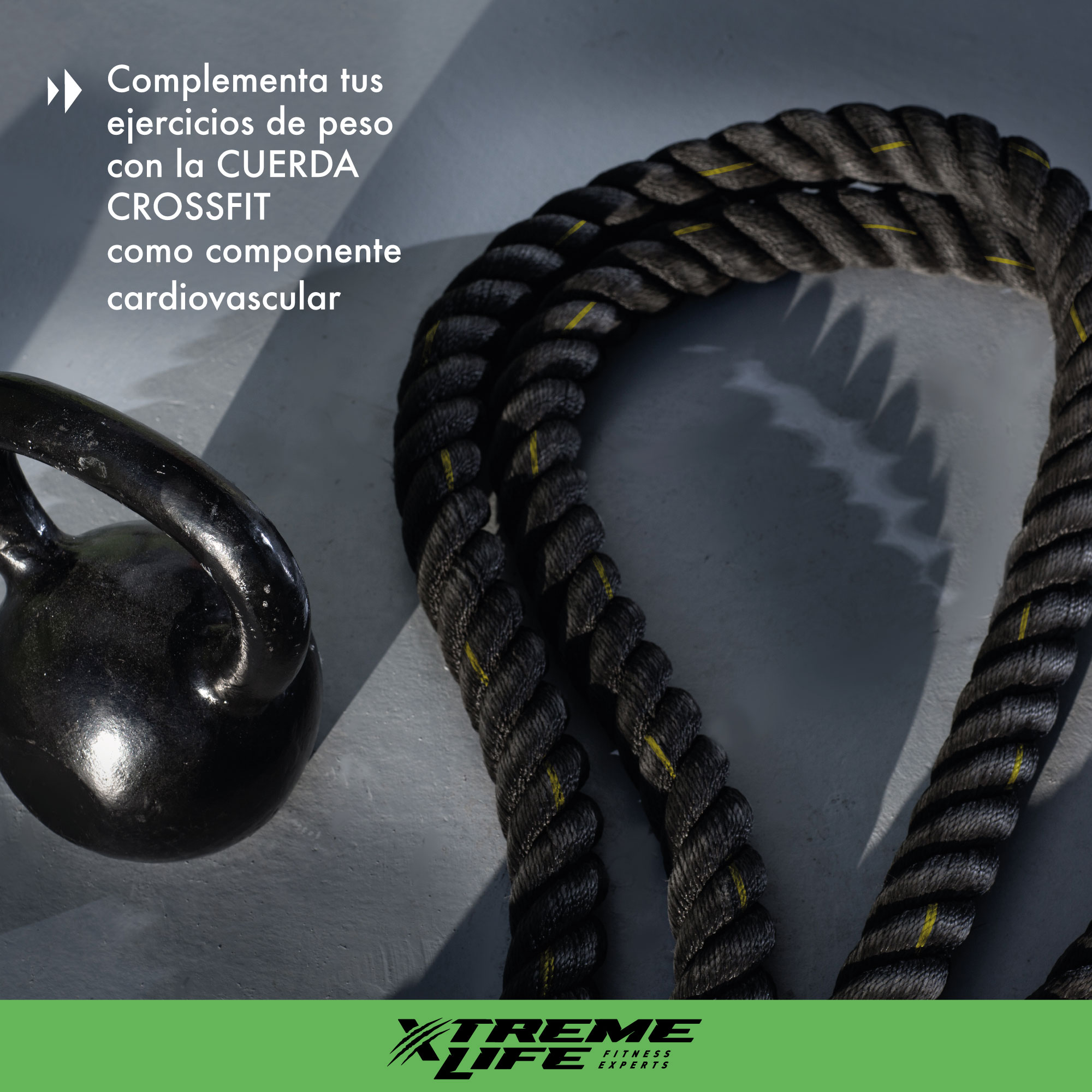 Cuerda Crossfit Battle Rope Cuerda Batalla 5cm x 10 metros 