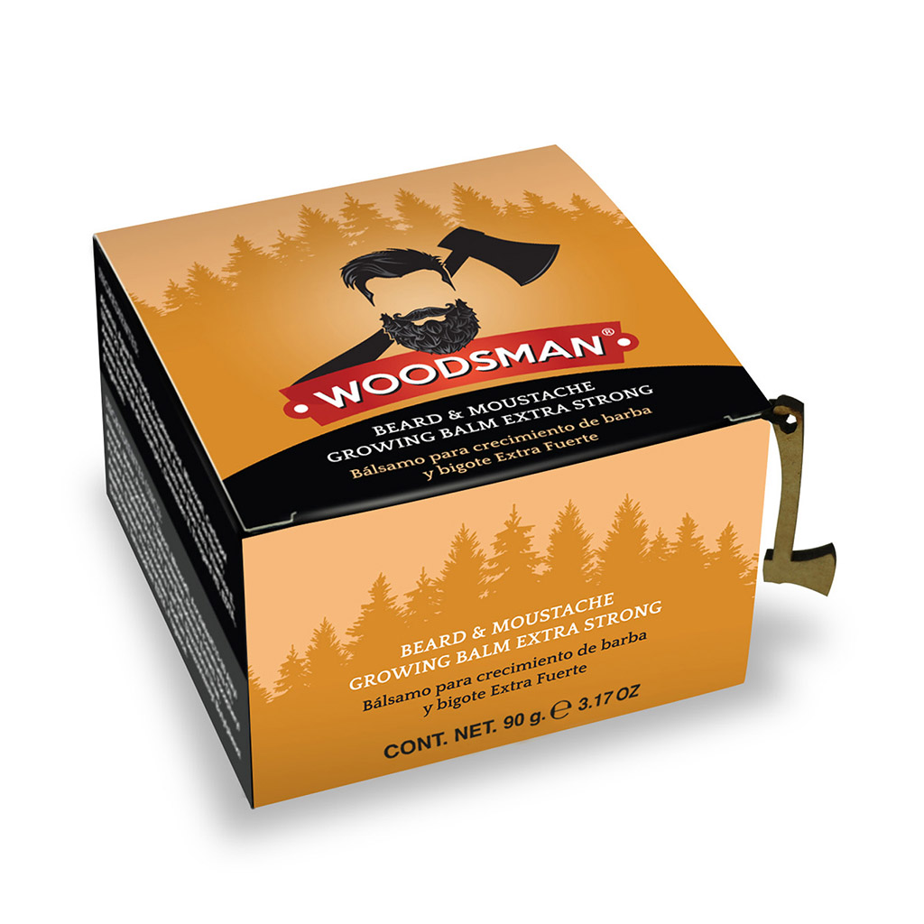 Woodsman Bálsamo Para Crecimiento De Barba Y Bigote Extra Fuerte 90 g