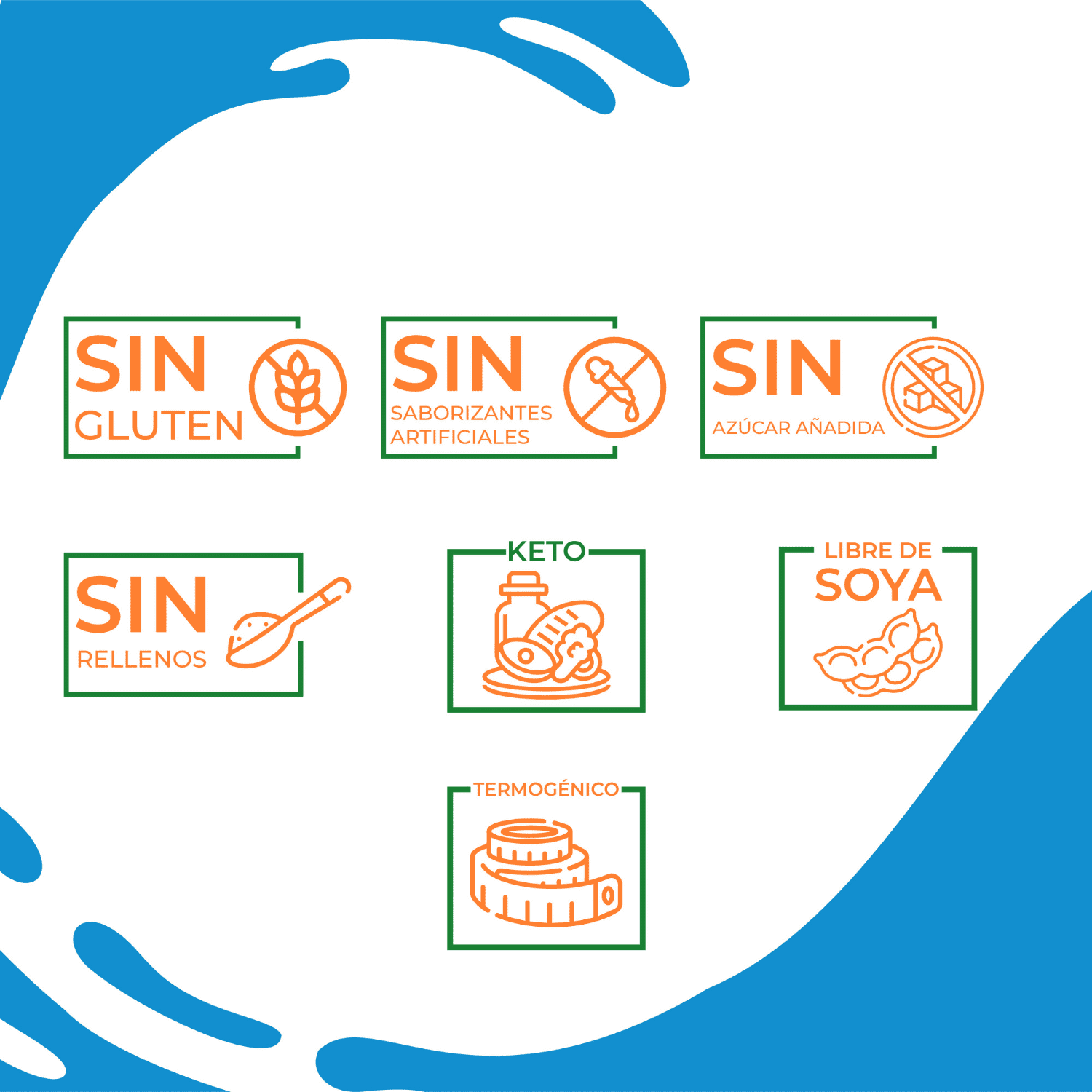 CLA cápsulas. 1000 mg Ácido Linoleico Conjugado. Termogénico Keto 60Caps