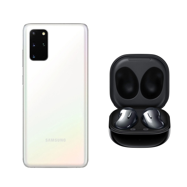 Samsung Galaxy S20 Plus 256GB Blanco Reacondicionado Snapdragon + Audifonos inalambricos de regalo
