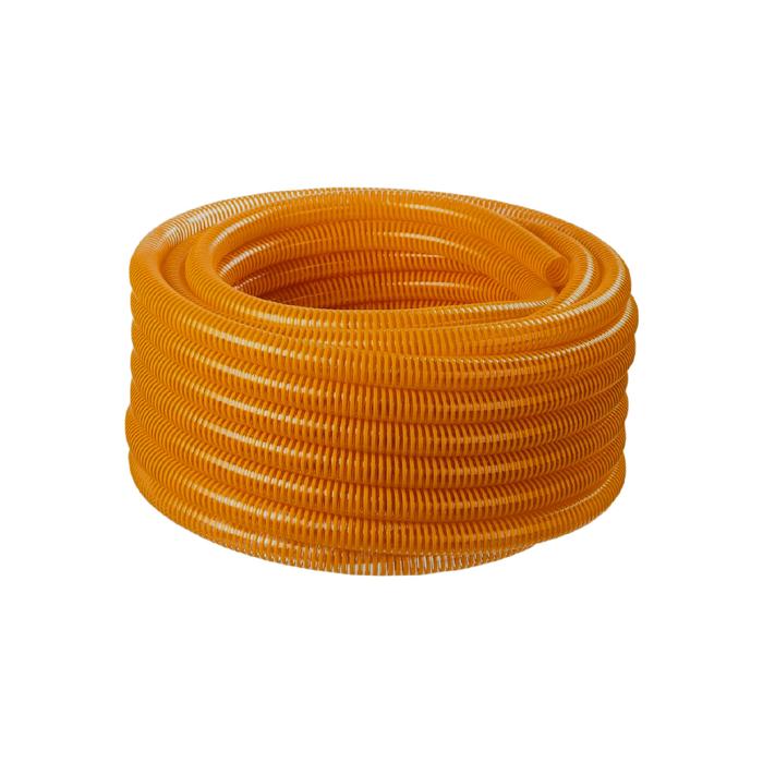 Mangueras para Succión de Lodos MXMUH-004 1 14" Diámetrox30m 5 a 60C PVC Amarillo Transparente MudH²O