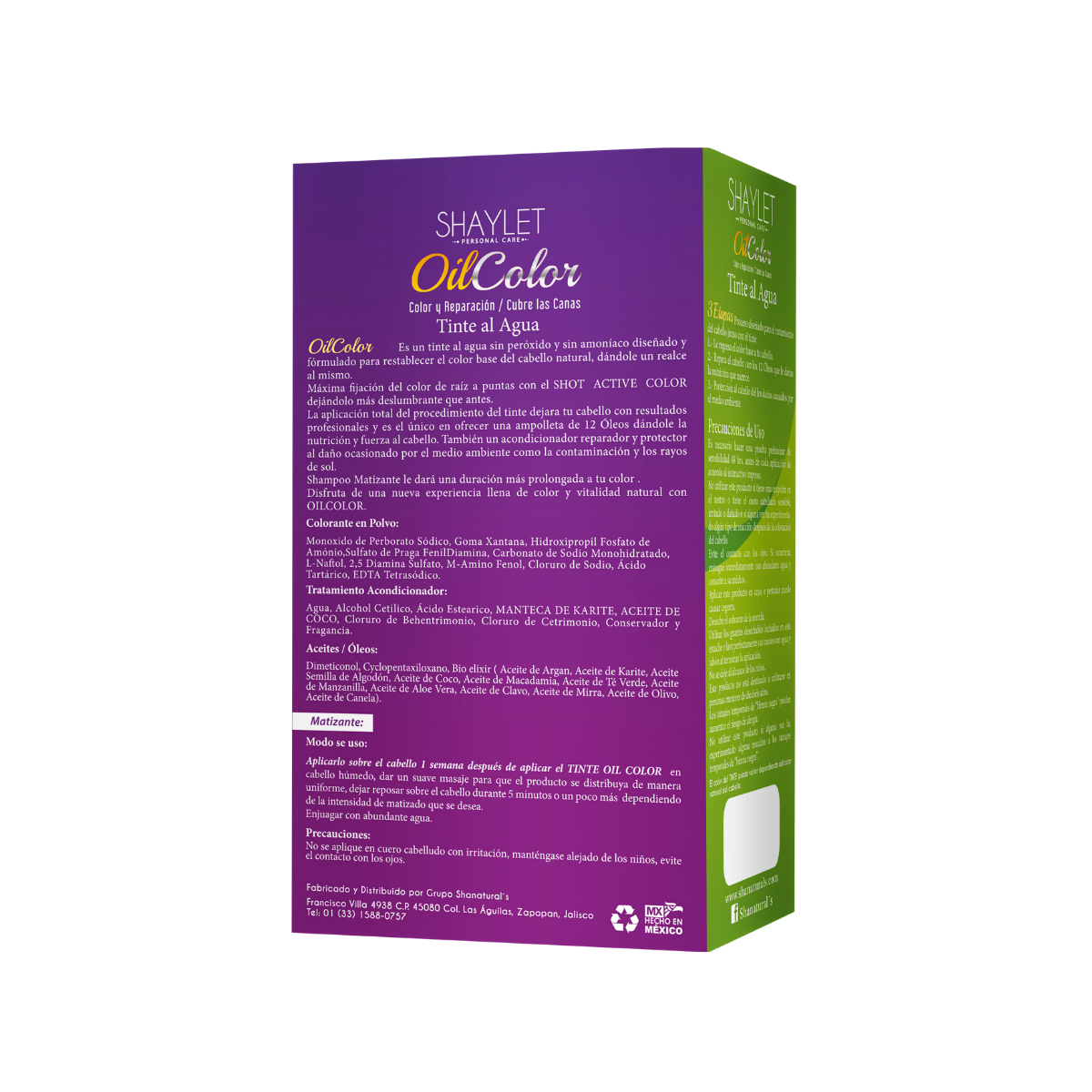 Tinte 3.1 Castaño Medio Shaylet