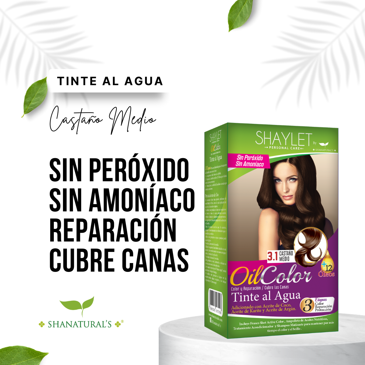 Tinte 3.1 Castaño Medio Shaylet