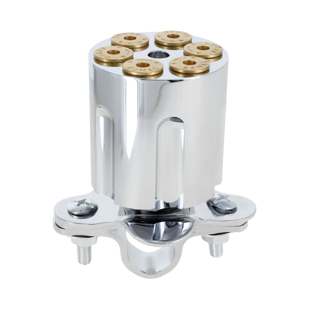 Perilla Para Volante Cromo Universal Camion Trailer Calidad