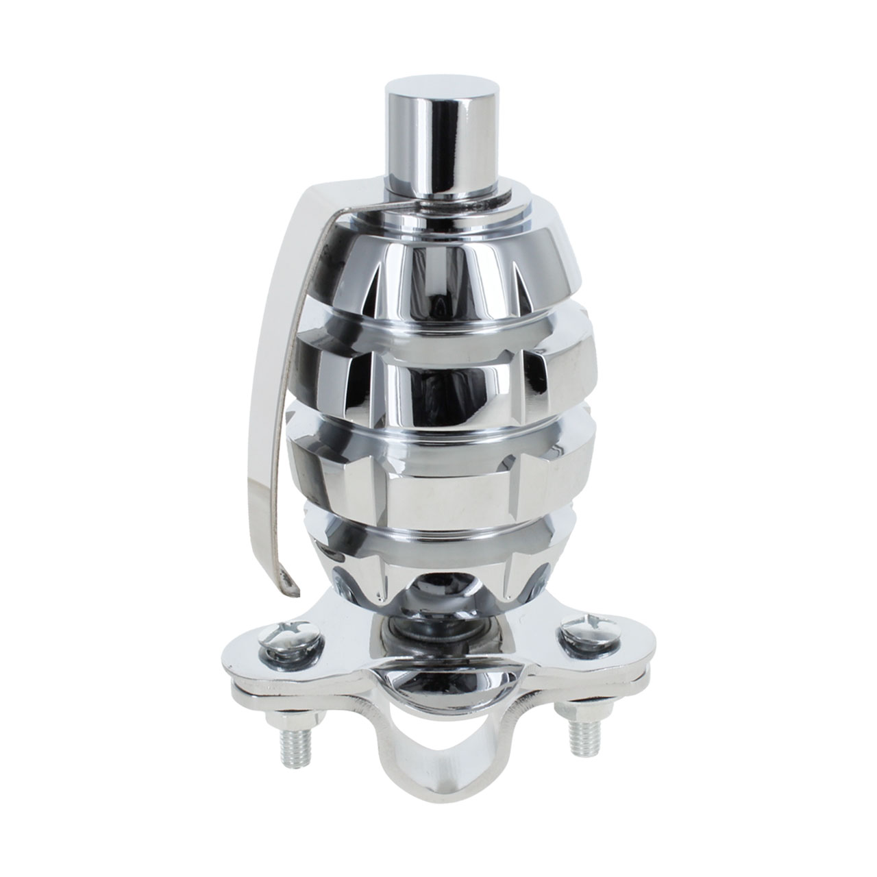 Perilla Para Volante Cromo Universal Camion Trailer Calidad