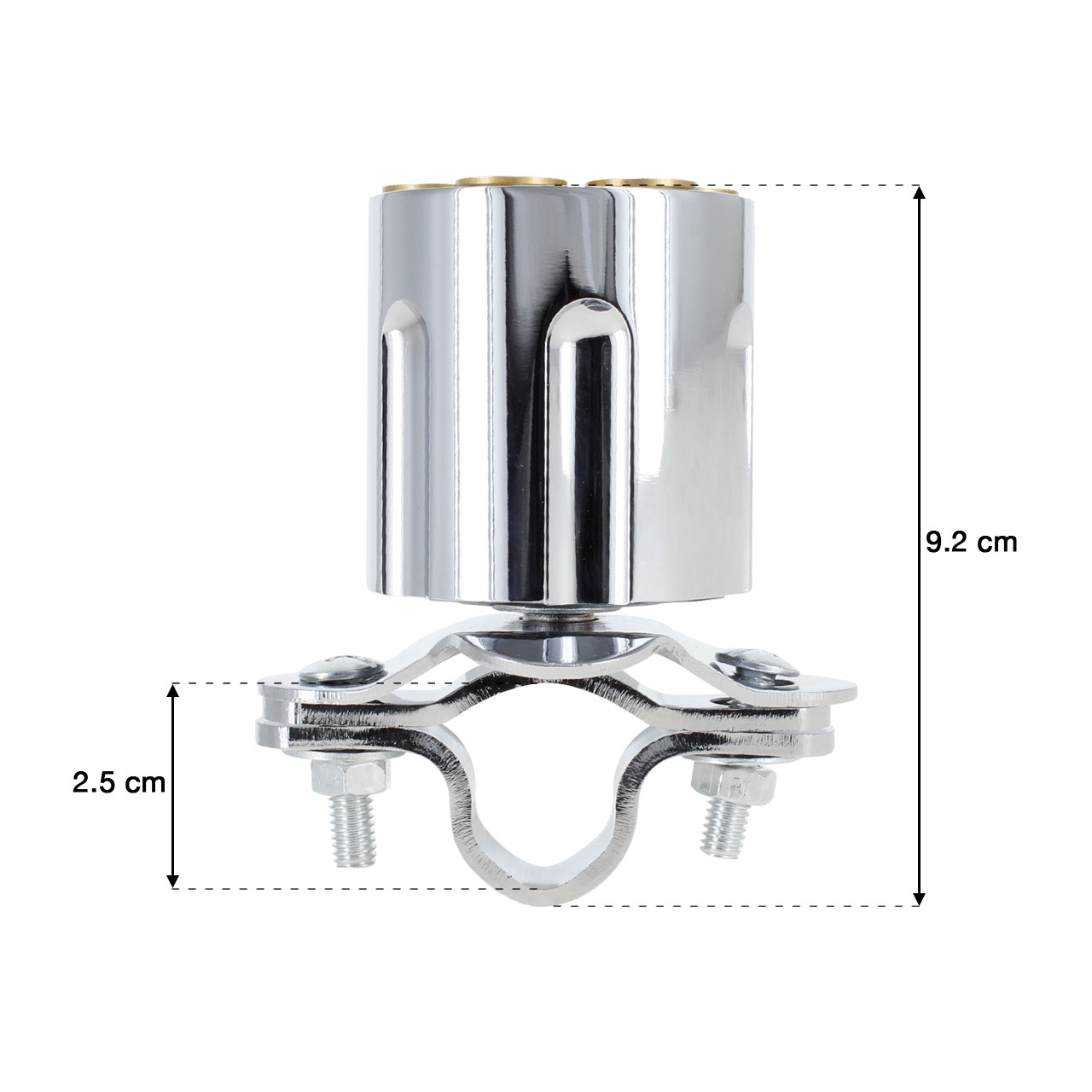 Perilla Para Volante Cromo Universal Camion Trailer Calidad