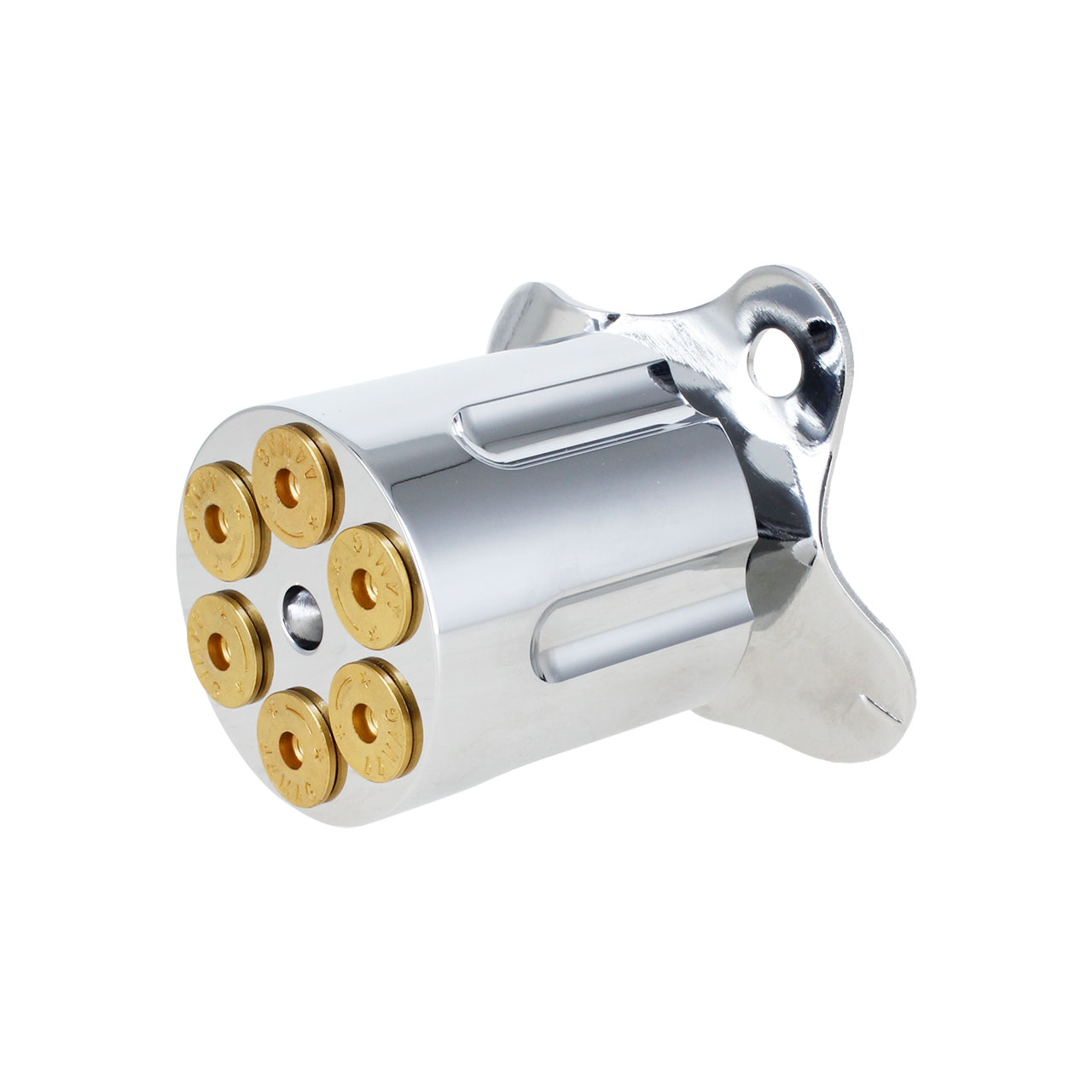 Perilla Para Volante Cromo Universal Camion Trailer Calidad