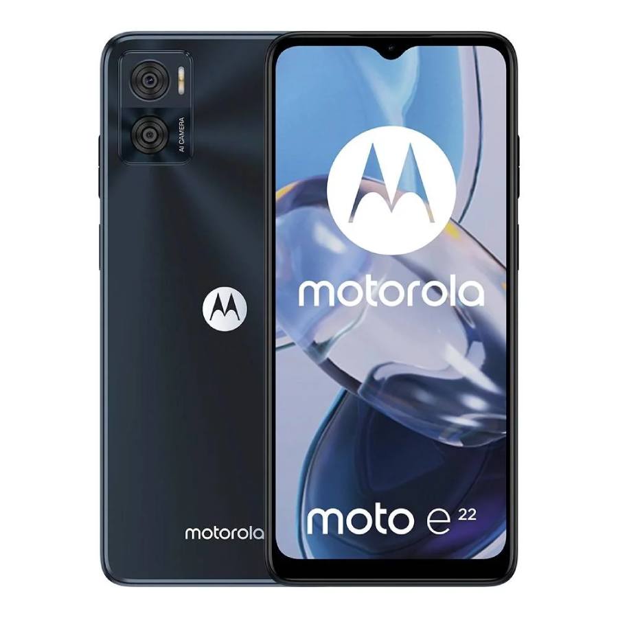 Motorola E22 3+32GB Negro XT2239-9-BK UPC 0840023236457 - MOTOROLA