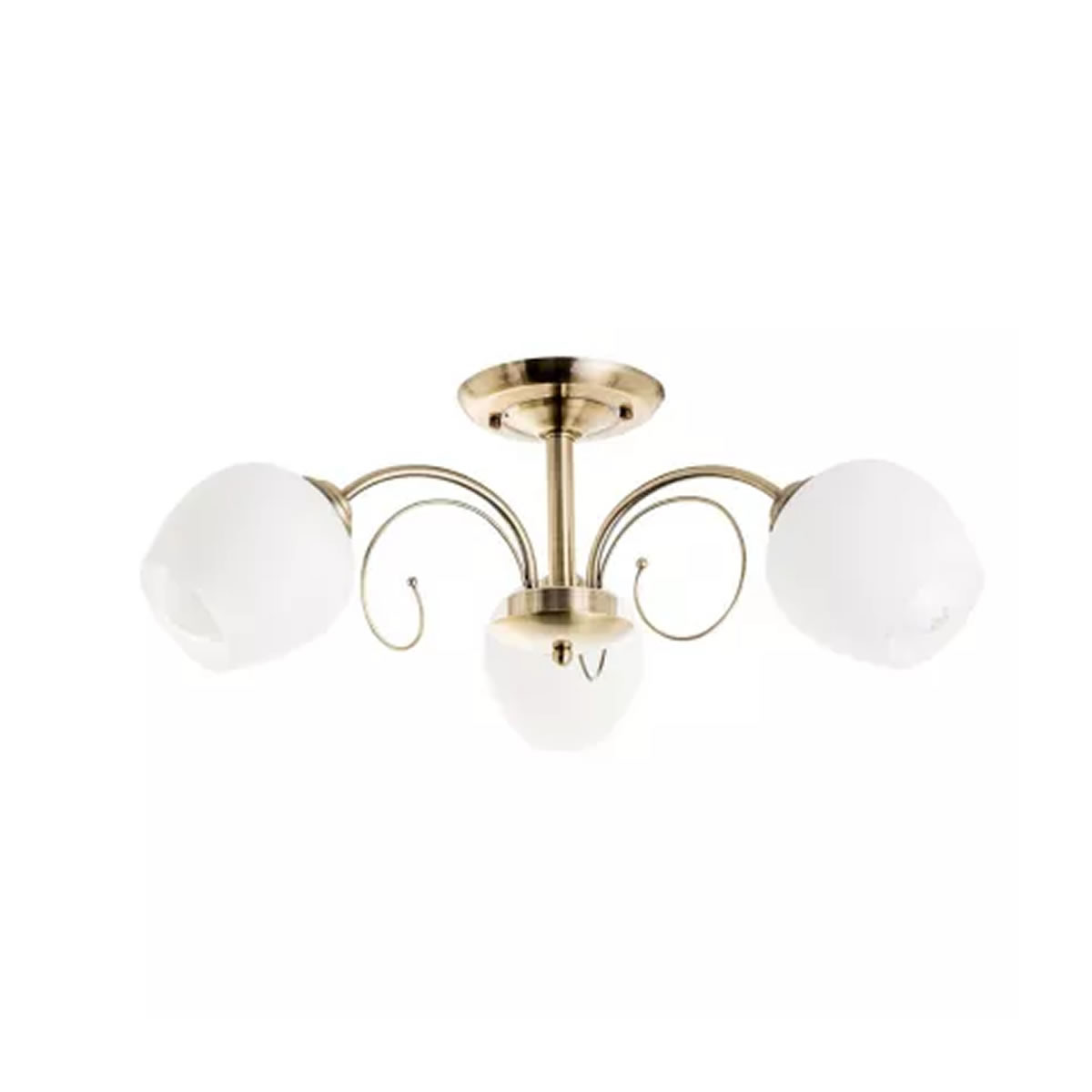 Lámpara de Techo 3 Luces 60 W Casa Bonita Valencia SMAC