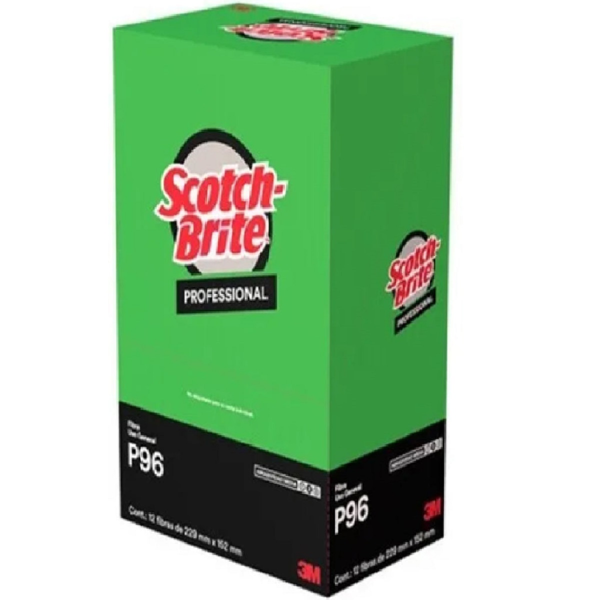 Fibra Verde Scotch-Brite Caja con 12 piezas