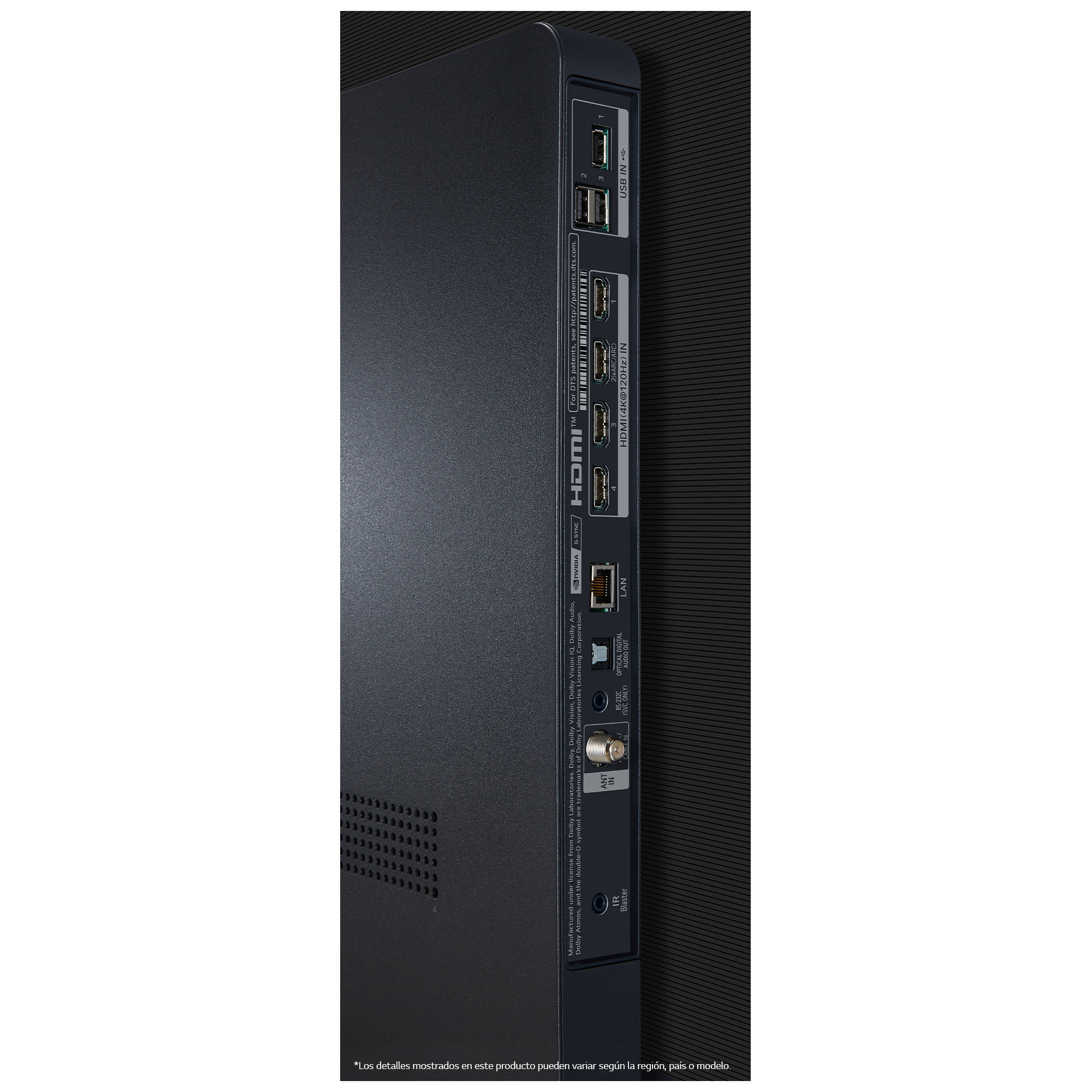 Pantalla LG 55" OLED EVO 4K SMART TV con ThinQ AI OLED55C3PSA