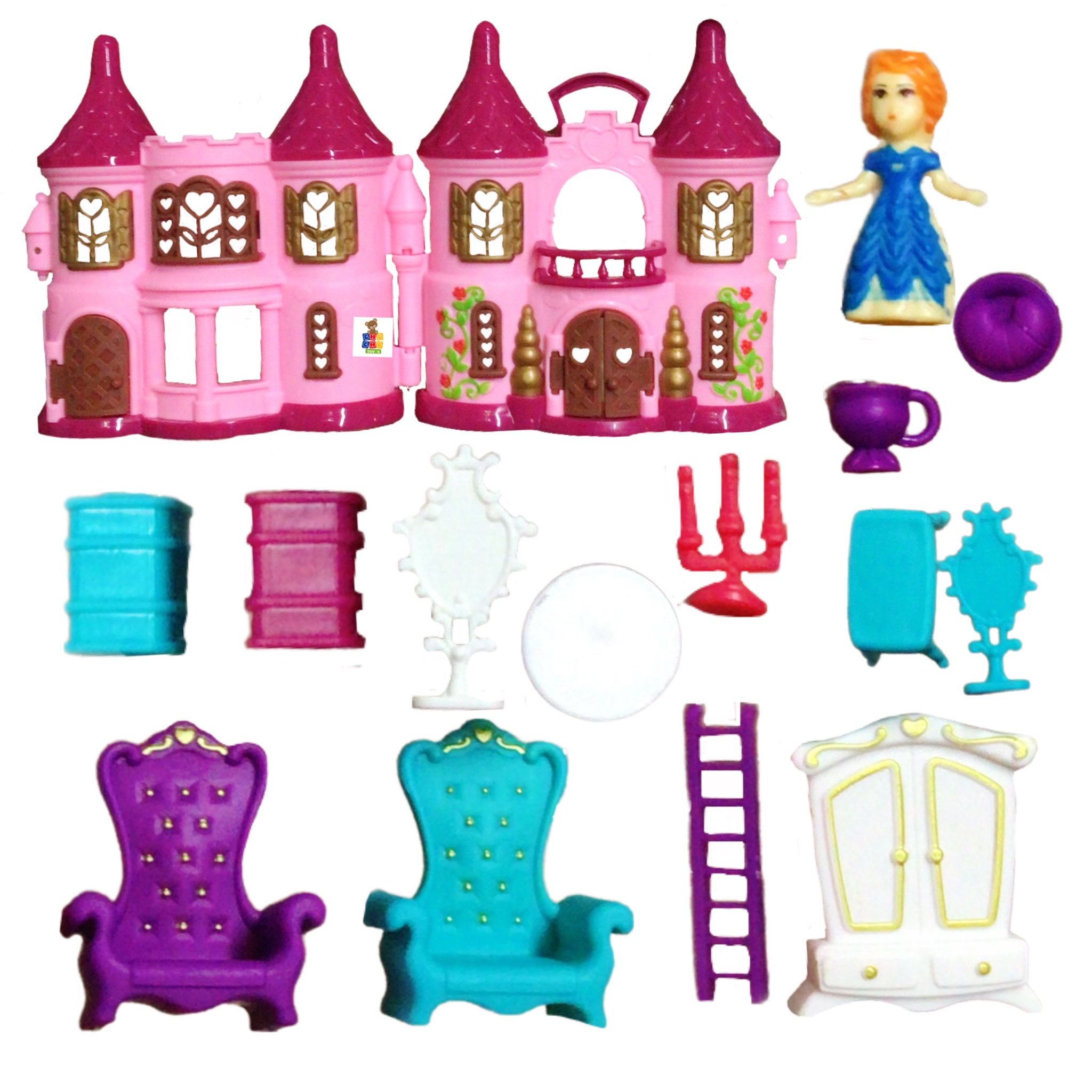 Castillo Princesas Con Accesorios Muñeca Dream Castle