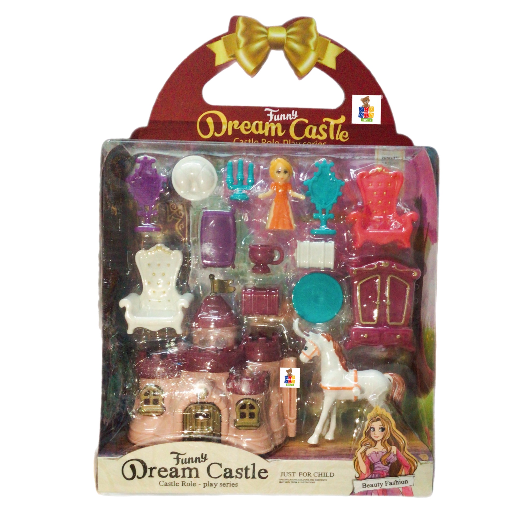 Castillo Princesas Con Accesorios Muñeca Dream Castle