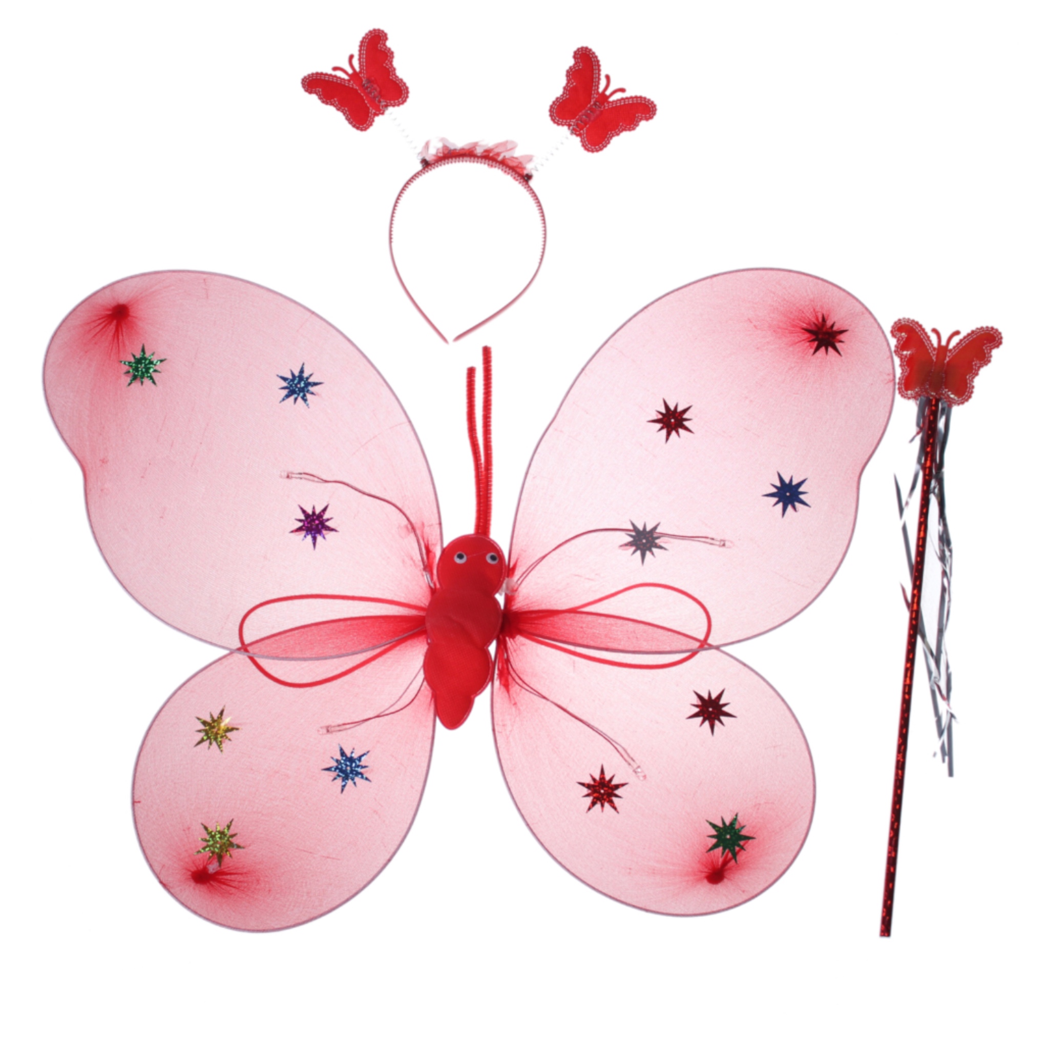 Disfraz Alas De Mariposa Niña Varios Colores Primavera